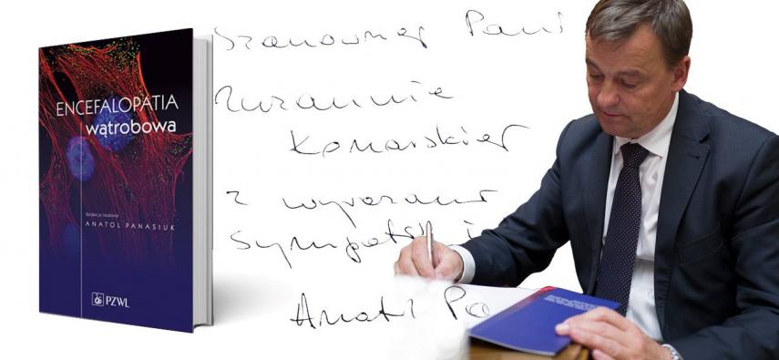 Wywiad z Profesorem Anatolem Panasiukiem - redaktorem naukowym książki "Encefalopatia wątrobowa"